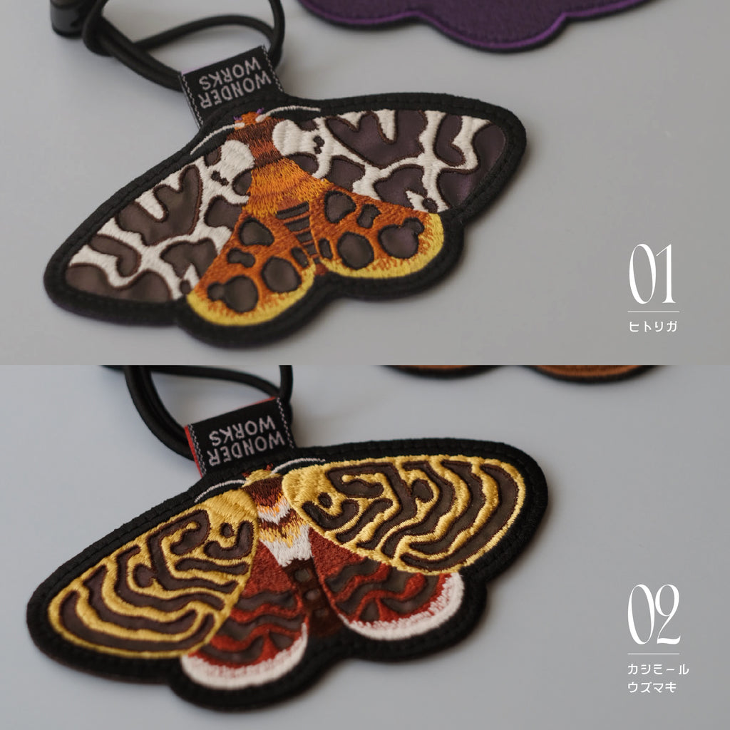 虹色に光るリフレクター「mothmoth」2号