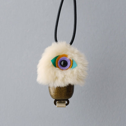 熊鈴モンスター『鈴モン』白［グリー］