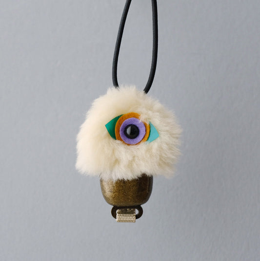 熊鈴モンスター『鈴モン』白［グリー］