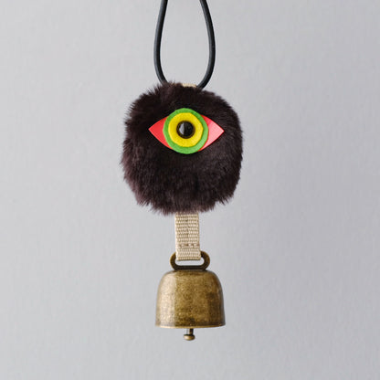 熊鈴モンスター『鈴モン』黒［ダイダイ］