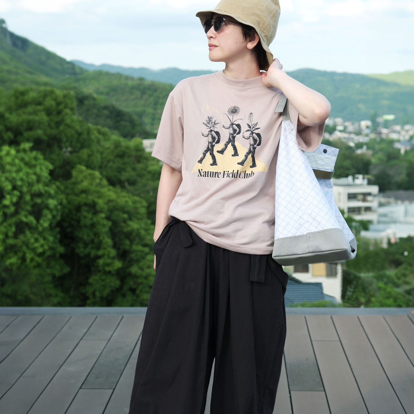 narifuri別注　NFC 音が鳴る草Tシャツ （2枚組）